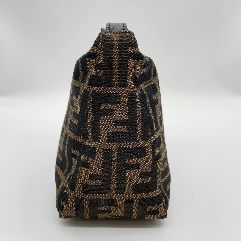 Authentic FENDI Zucca Pattern Hand Bag / Pouch - Picture 9 of 13